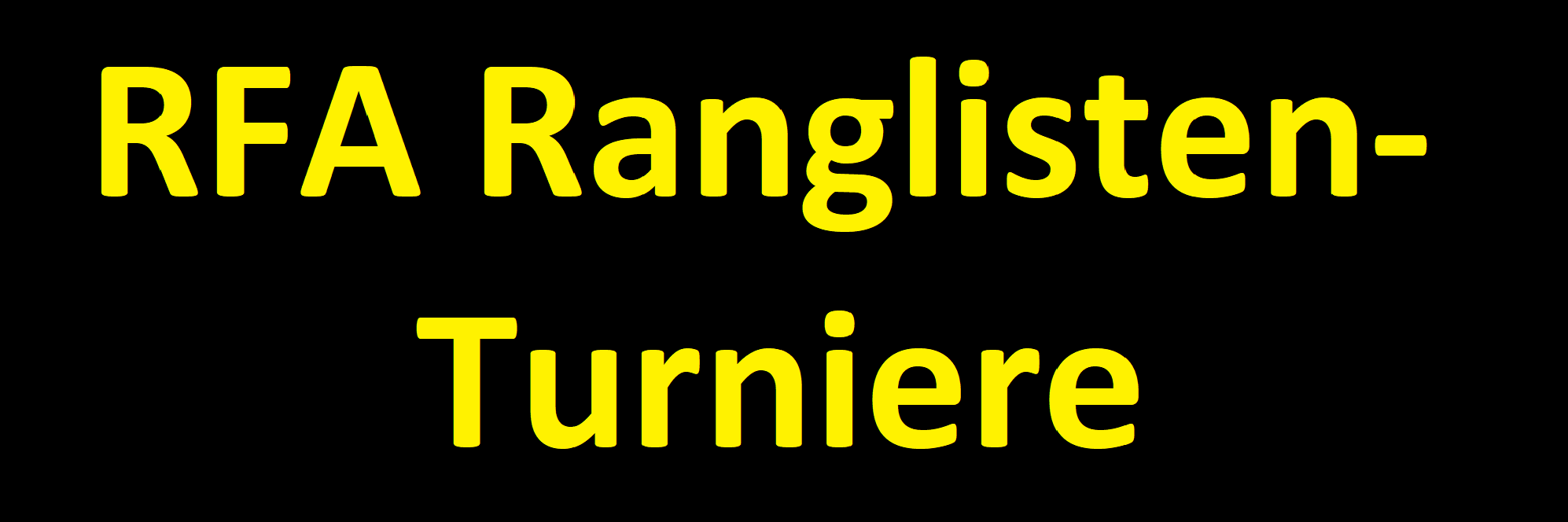 RFA Turnier